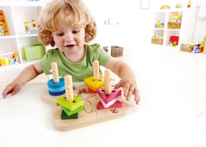 Hape Creative Peg Puzzle (8264117944546)