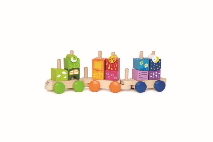 Hape Fantasia Blocks Train (8264118370530)