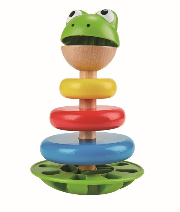 Hape Mr Frog Stacking Rings (8264118862050)