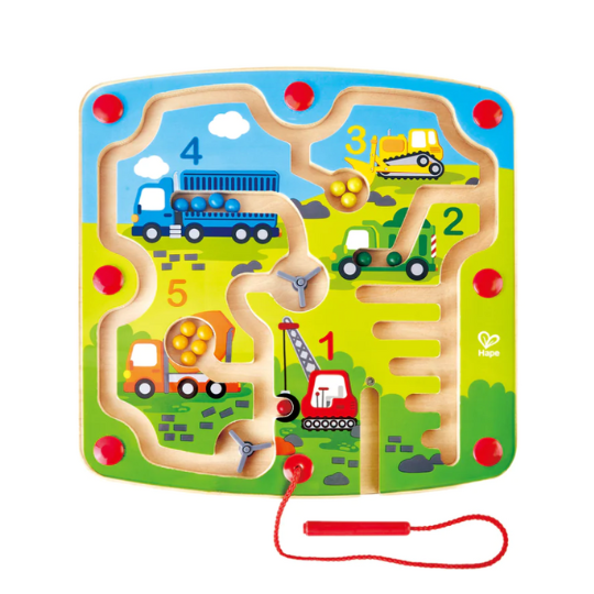 Hape Construction & Number Maze (8264120434914)