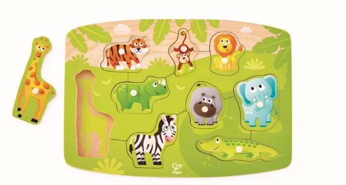 Hape Jungle Peg Puzzle (8264121385186)