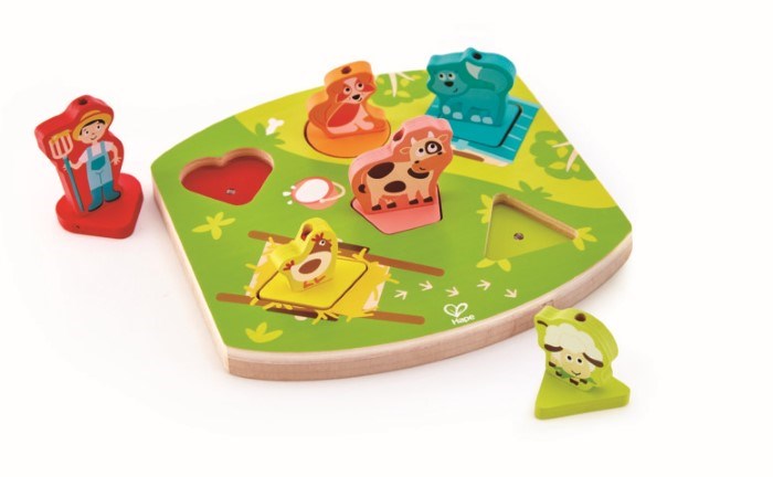 Hape Farmyard Sound Puzzle (8264121876706)