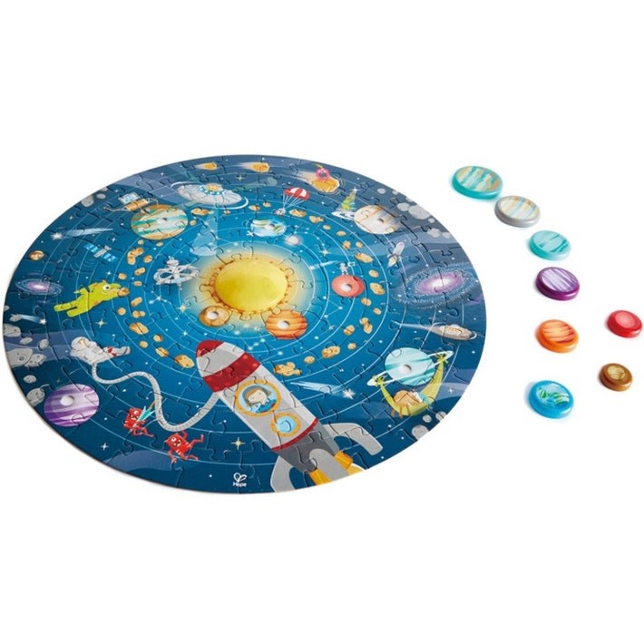 Hape Solar System Puzzle (8264122171618)