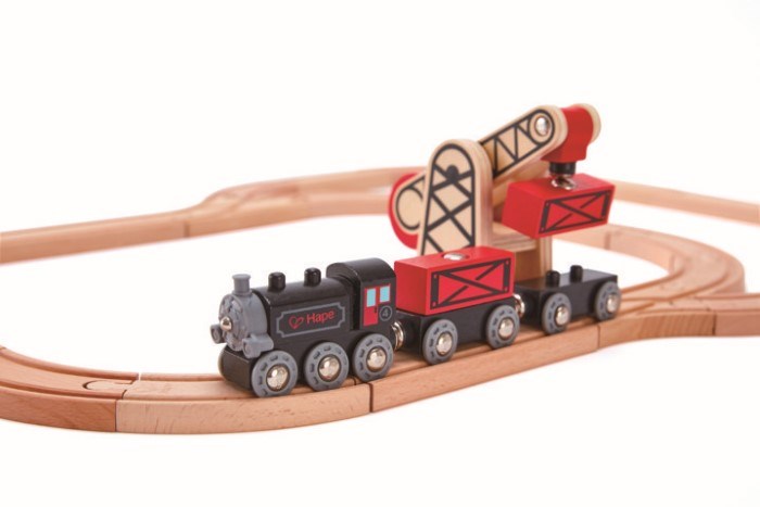 Hape Steam-Era Freight Train (8264124039394)