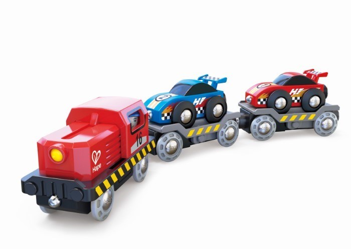 Hape Race Car Transporter (8264124694754)