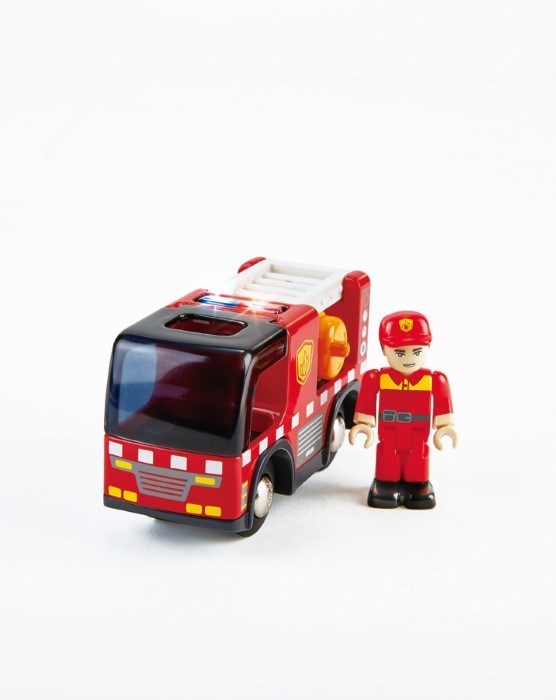 Hape Fire Truck with Siren (8264124858594)