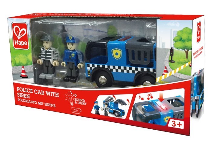 Hape Police Car with Siren (8264124891362)