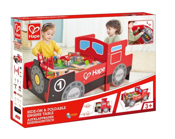 Hape Ride-on & Foldable Engine Table (8264125382882)