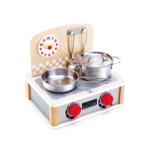 Hape 2-in-1 Kitchen & Grill Set (8264126726370)