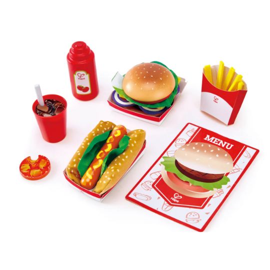 Hape Fast Food Set (8264127021282)