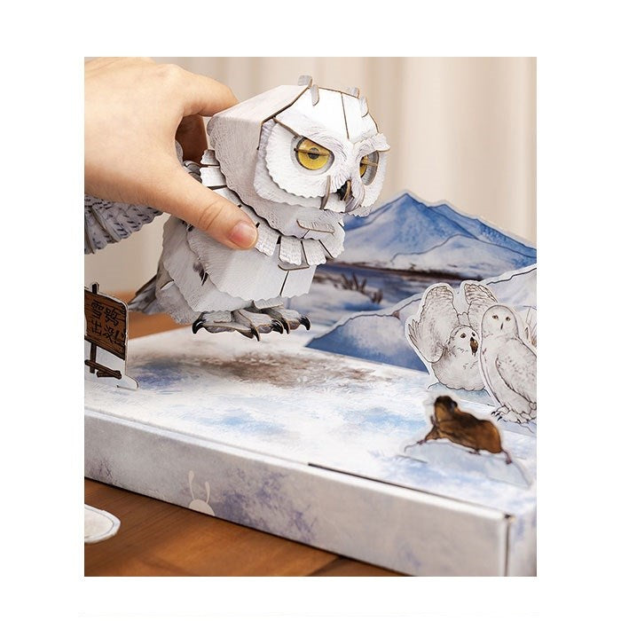 Holdson Snowy Owl 3D Puzzle (8096335757538)