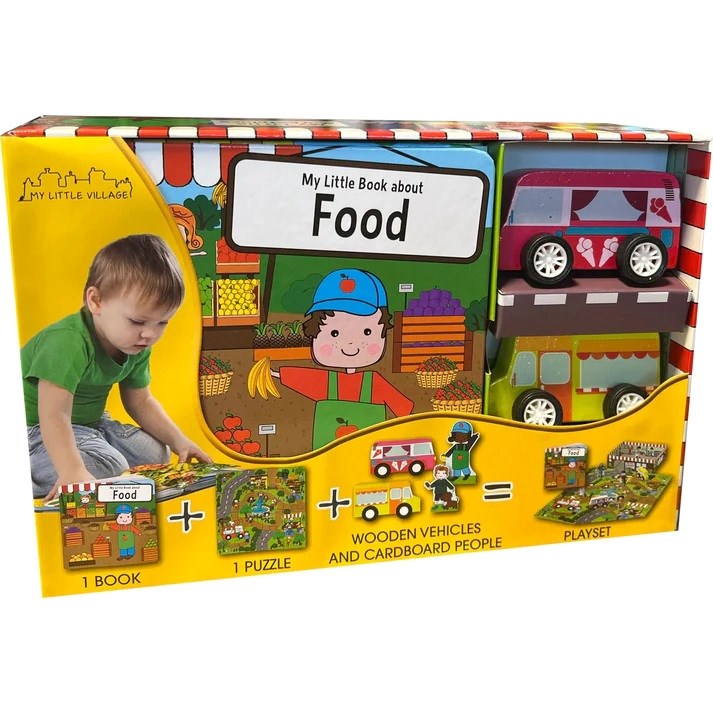 My Little Village Food Book and Puzzle (8096336314594)