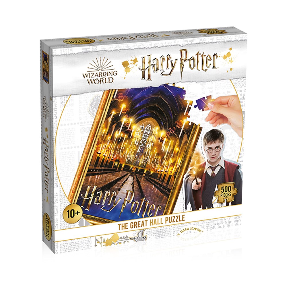 Winning Moves Harry Potter - The Great Hall 500pce Puzzle (7875461415138)