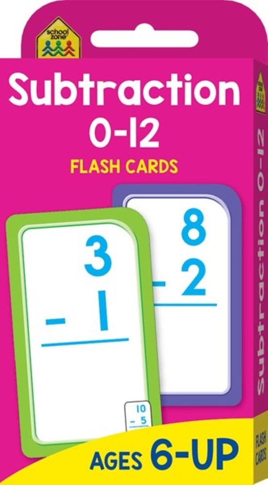 Hinkler Flash Cards : Subtraction (7773080584418)