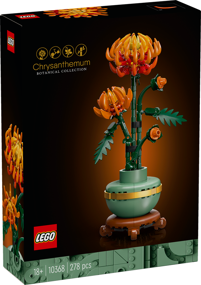 LEGO Icons Botanicals Chrysanthemum 10368 (8648133214434)