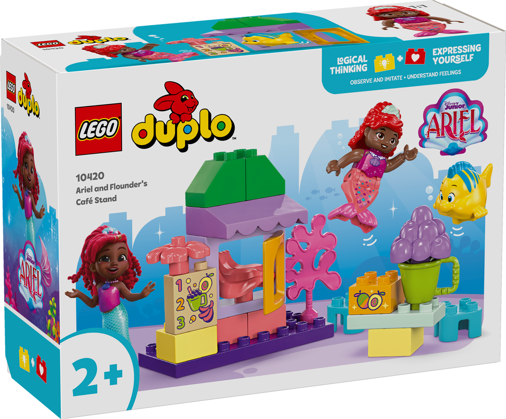 LEGO DUPLO Ariel and Flounders Caf? Stand 10420 (8537455100130)