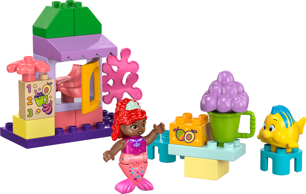 LEGO DUPLO Ariel and Flounders Caf? Stand 10420 (8537455100130)