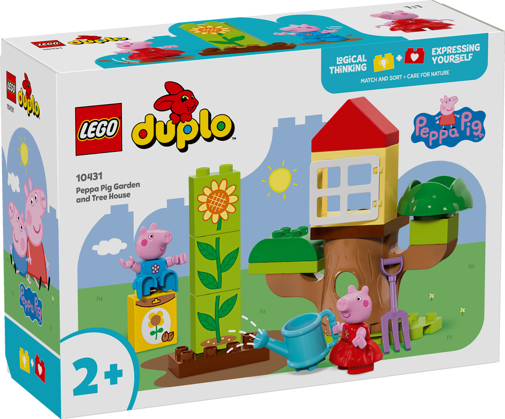 LEGO DUPLO Peppa Pig Garden and Tree House10431 (8537455263970)