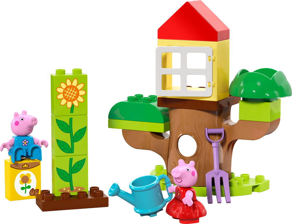 LEGO DUPLO Peppa Pig Garden and Tree House10431 (8537455263970)