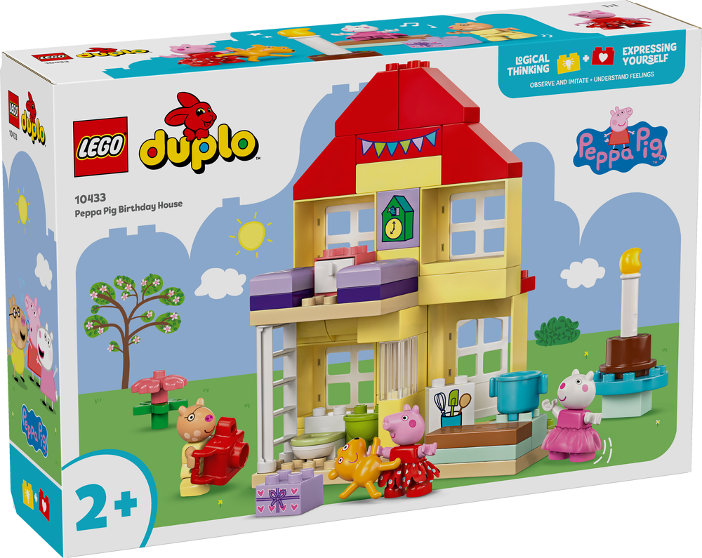 LEGO DUPLO Peppa Pig Birthday House 10433 (8537455427810)