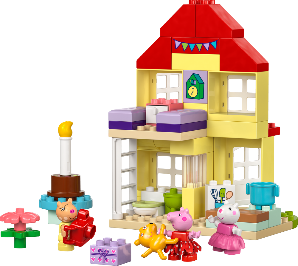 LEGO DUPLO Peppa Pig Birthday House 10433 (8537455427810)