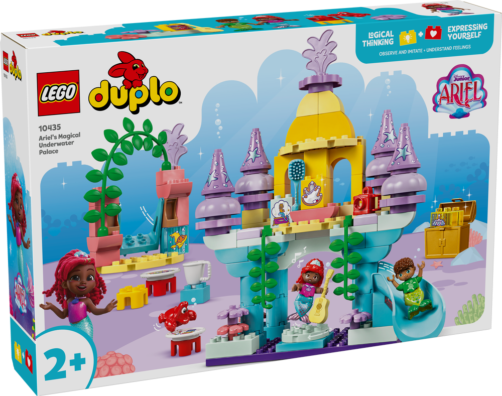 LEGO DUPLO Disney Ariels Magical Underwater Palace 10435 (8537455591650)