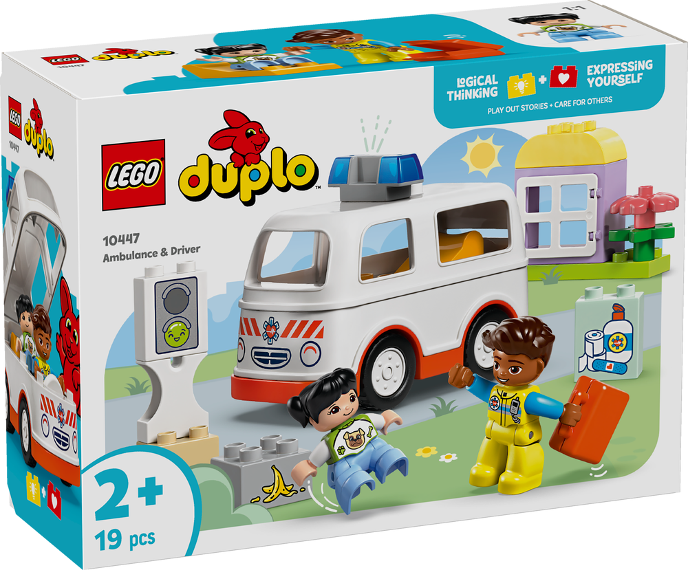 LEGO DUPLO Ambulance & Driver 10447 (8776117321954)