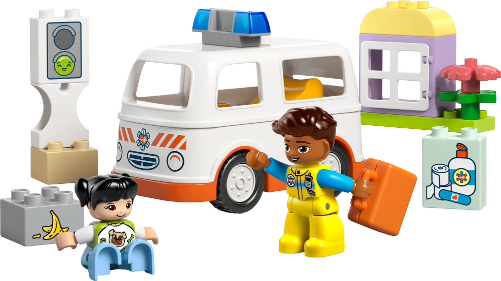 LEGO DUPLO Ambulance & Driver 10447 (8776117321954)