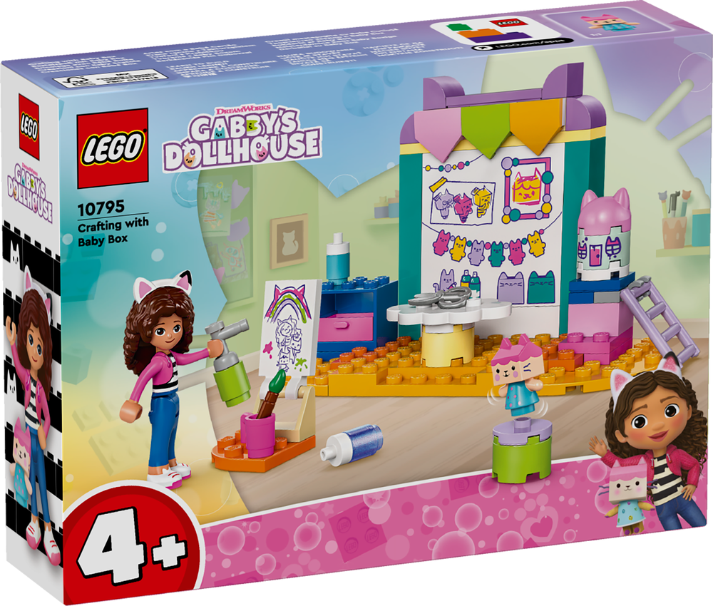 LEGO Gabbys Dollhouse Crafting with Baby Box 10795 (8537455657186)