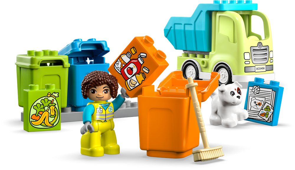 LEGO DUPLO Recycling Truck 10987 (8099087155426)