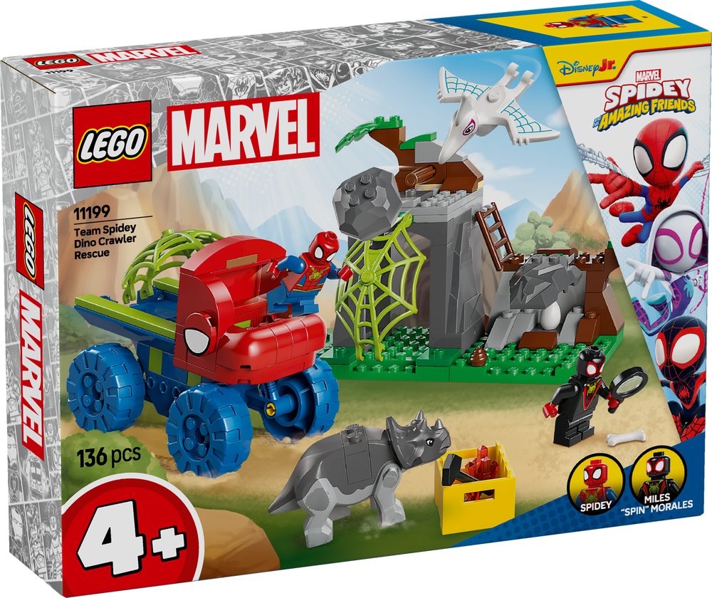 LEGO Spidey Team Spidey Dino Crawler Rescue 11199 (8776118436066)