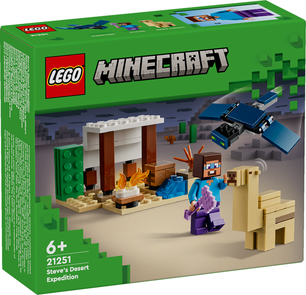 LEGO Minecraft Steve's Desert Expedition 21251 (8269071155426)