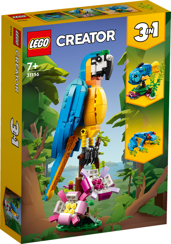 LEGO Creator Exotic Parrot 31136 (8040061632738)