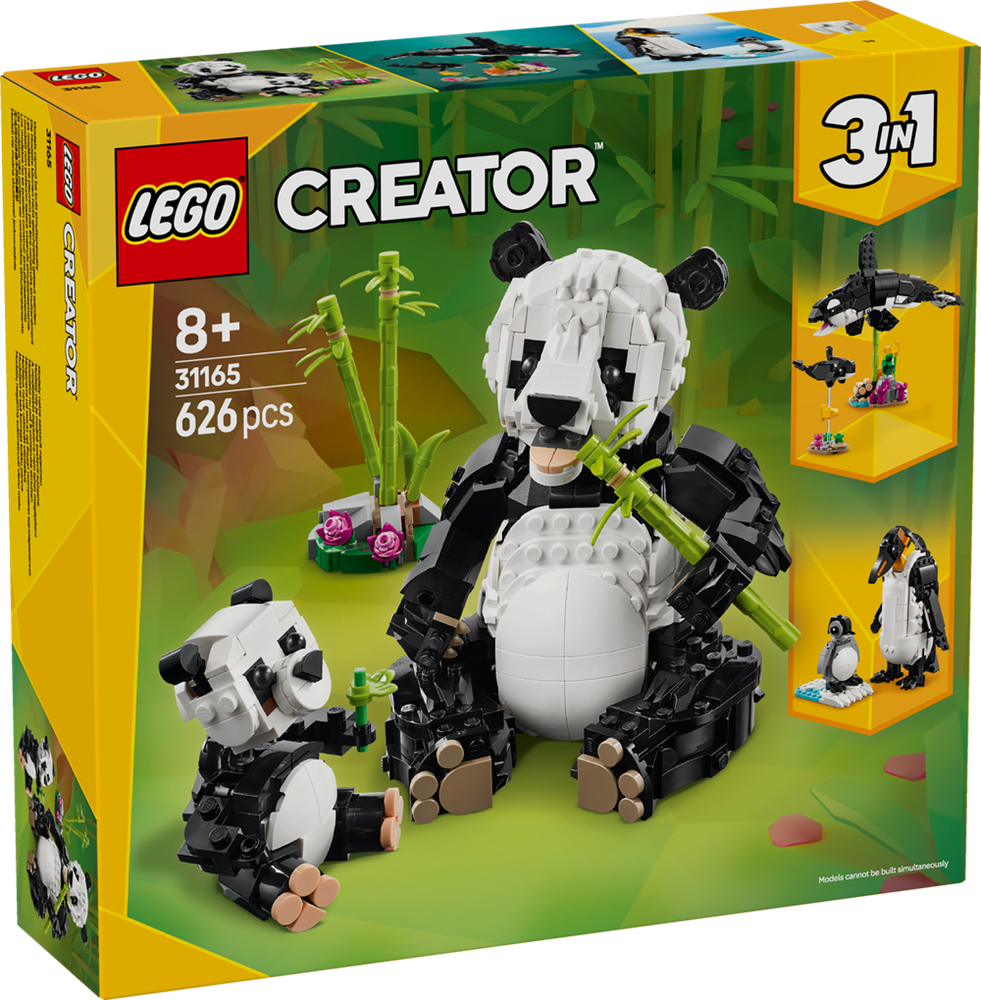 LEGO Creator Wild Animals: Panda Family 31165 (8776117879010)