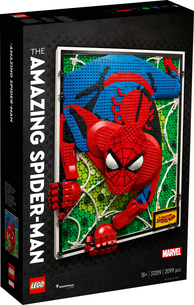 LEGO ART The Amazing Spider-Man 31209 (8147615056098)