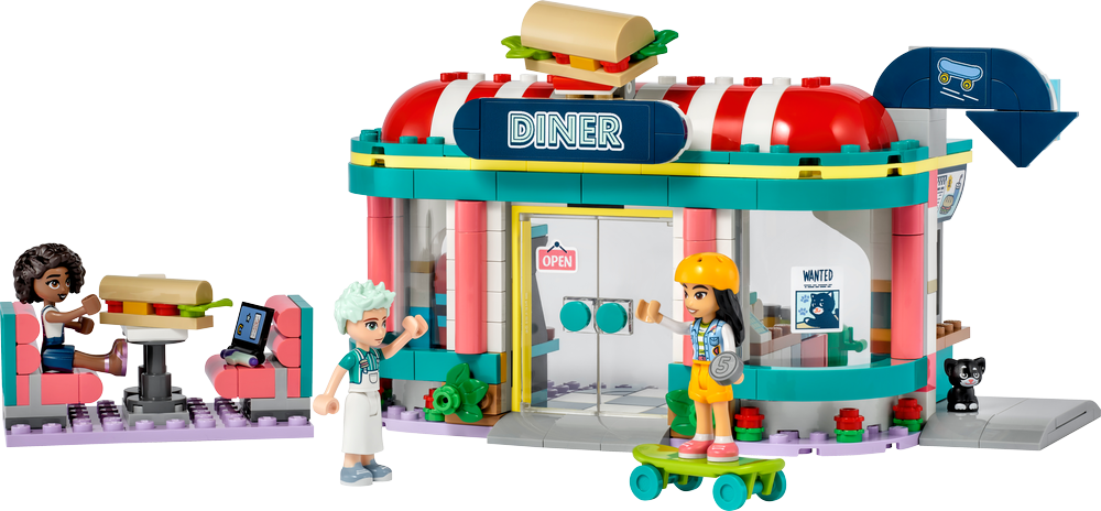 LEGO Friends Heartlake Downtown Diner 41728 (7986101059810)