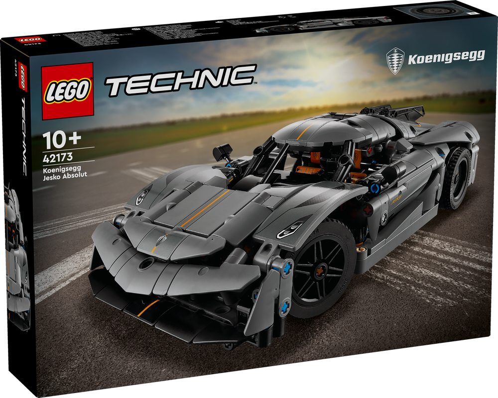 LEGO Technic Koenigsegg Jesko Absolut Grey Hypercar 42173 (8648133279970)