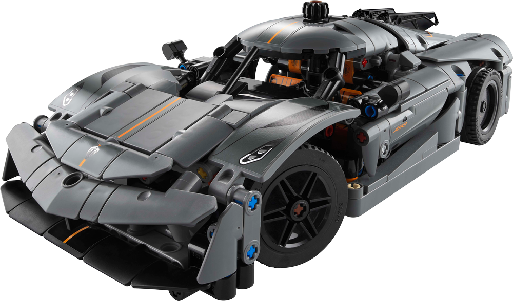 LEGO Technic Koenigsegg Jesko Absolut Grey Hypercar 42173 (8648133279970)