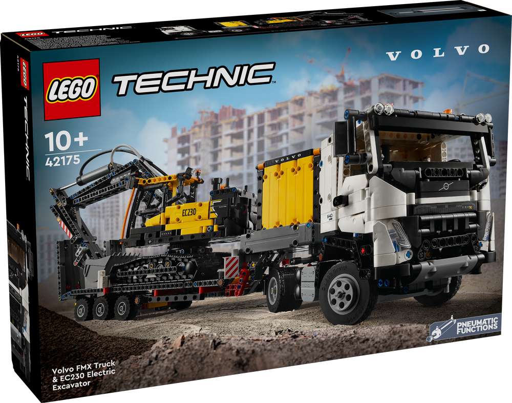 LEGO Technic Volvo FMX Truck & EC230 Electric Excavat 42175 (8648133378274)