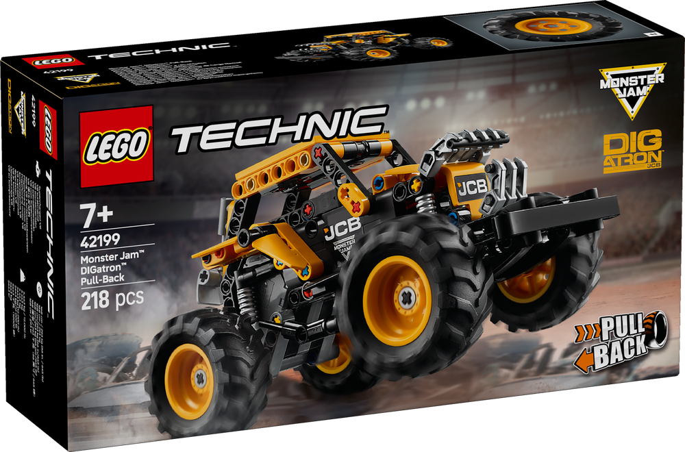 LEGO Technic Monster Jam DIGatron Pull-Back 42199 (8776119058658)