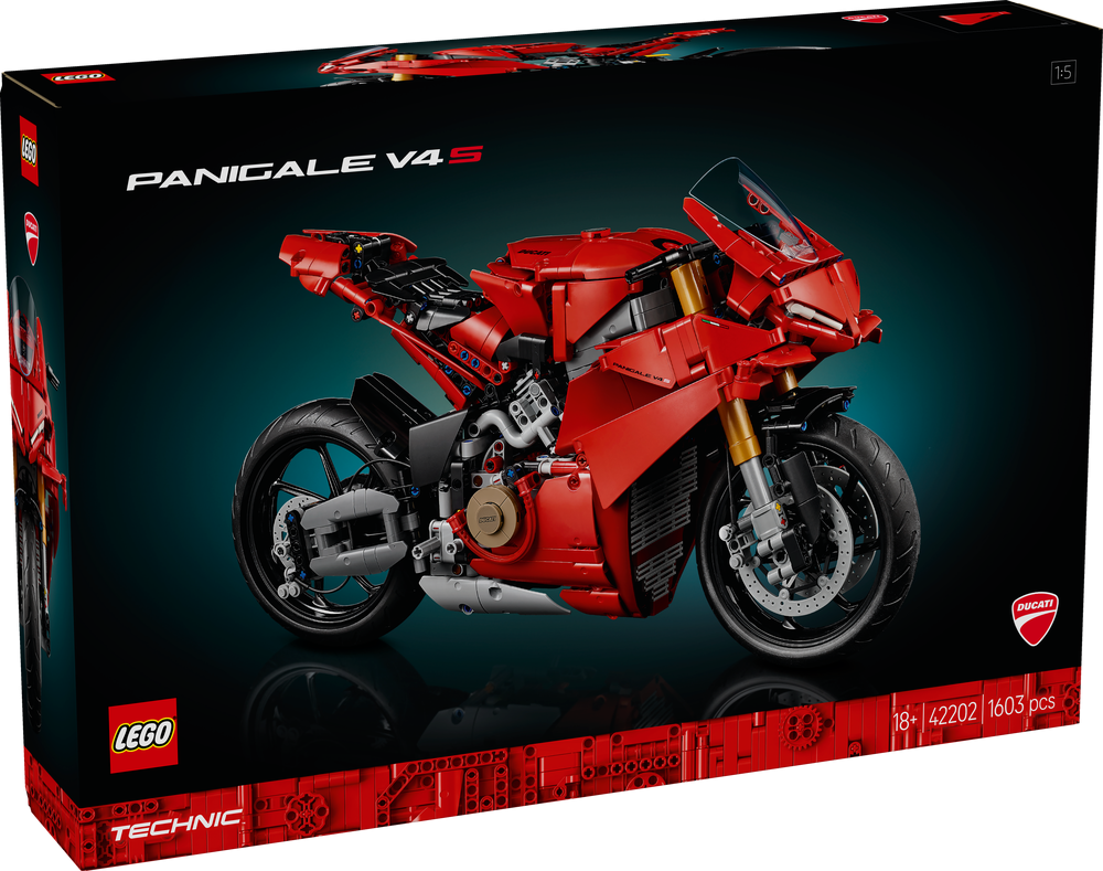 LEGO Technic Ducati Panigale V4 S Motorcycle 42202 (8776119156962)