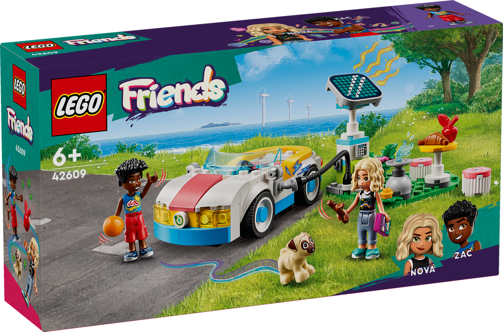 LEGO Friends Electric Car and Charger 42609 (8266676764898)