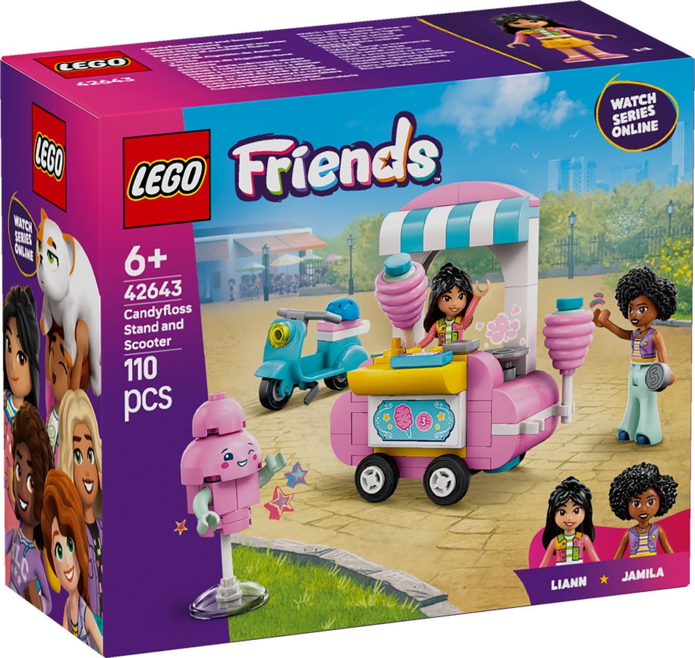 LEGO Friends Cotton Candy Stand and Scooter 42643 (8776117977314)