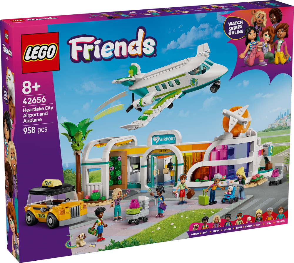 LEGO Friends Heartlake City Airport and Airplane 42656 (8776118370530)