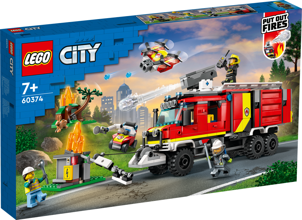 LEGO City Fire Command Truck 60374 (7986102173922)