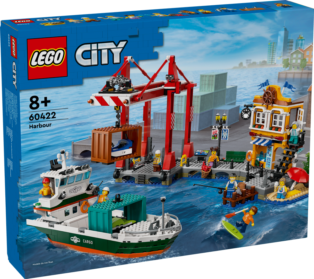 LEGO City Seaside Harbor with Cargo Ship 60422 (8537448972514)