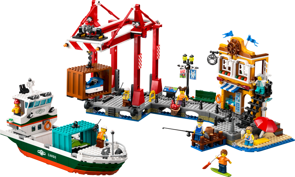 LEGO City Seaside Harbor with Cargo Ship 60422 (8537448972514)