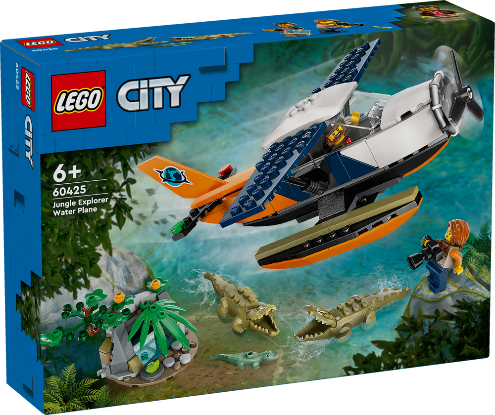 LEGO City Jungle Explorer Water Plane 60425 (8537447661794)