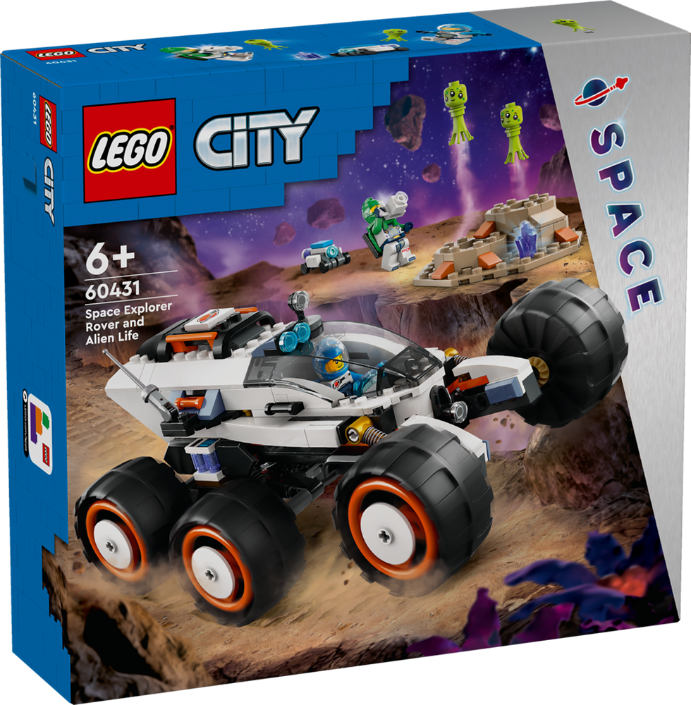 LEGO CITY Space Explorer Rover and Alien Life 60431 (8266675749090)