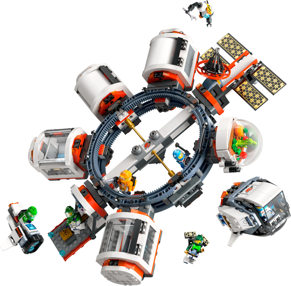 LEGO CITY Modular Space Station 60433 (8266675847394)